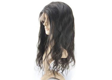 চীন সিল্ক বেজ শীর্ষ কাঁচা ভারতীয় রেমি সম্পূর্ণ লেইস Wigs, কালো চুল জন্য মানব চুল সম্পূর্ণ জরি Wigs সরবরাহকারী