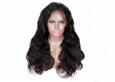 চীন ডার্ক ব্রাউন ফুল লেইস মানব চুল Wigs, 100% শিশুর চুল সঙ্গে ব্রাজিলিয়ান পূর্ণ জরি ওয়াগ সরবরাহকারী
