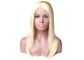 ইউরোপীয় রেমী স্বর্ণকেশী পূর্ণ জরি wigs মানব চুল 8 গ্র্যান্ড নাট বা কপাল ছাড়া সরবরাহকারী
