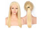 ইউরোপীয় রেমী স্বর্ণকেশী পূর্ণ জরি wigs মানব চুল 8 গ্র্যান্ড নাট বা কপাল ছাড়া সরবরাহকারী